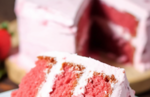 Best Strawberry Cake Ever