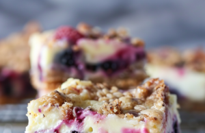 Blueberry Cream Cheese Bars