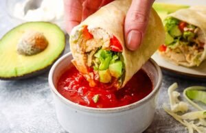 Chicken Fajita Wraps