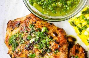 Chimichurri Chicken Thighs