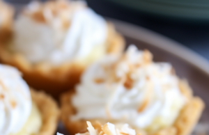 Coconut Cream Pie Cookie Cups
