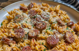 Creamy Smoked Sausage Pasta