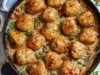 Creamy Spinach Turkey Meatballs