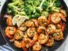 Garlic Butter Shrimp and Broccoli Skillet