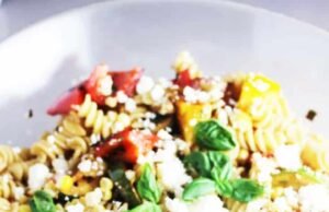 Summer Pasta Salad with Grilled Vegetables