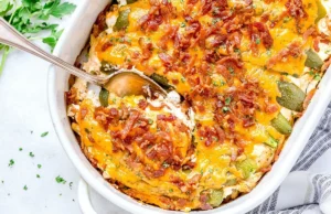 Jalapeño Popper Chicken Casserole