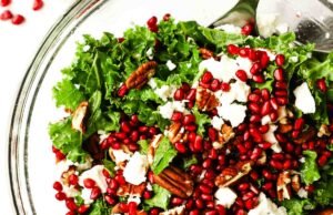 Kale Pomegranate Salad
