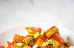 Easy Kung Pao Tofu