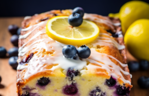 Lemon Blueberry Yogurt Loaf