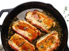 Maple Glazed Pork Chops