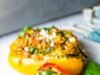 Mediterranean Stuffed Peppers with Couscous