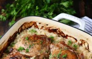Pork Chops & Rice Casserole