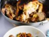 Roasted Chicken and Potatoes with Sun Dried Tomato Pesto
