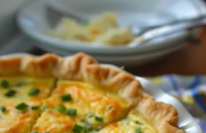 Three Cheese Quiche