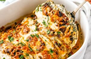 Baked Tuscan Chicken Casserole
