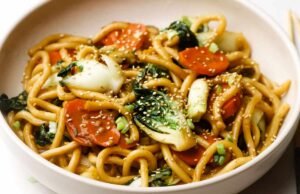 Udon Stir Fry (Vegan)