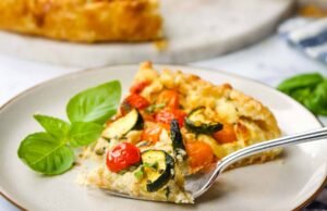 Zucchini Tomato Tart