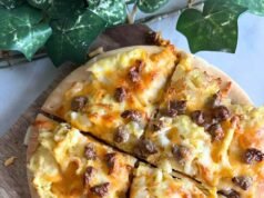Air Fryer Breakfast Pizza