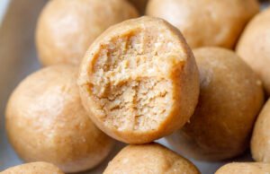 3-Ingredient Almond Butter Fat Bombs