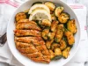 Asado Chicken Breast with Sauteed Lemon Zucchini
