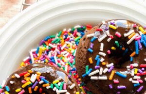 Baked Chocolate Donuts