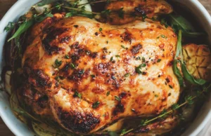 Mayonnaise Roasted Whole Chicken