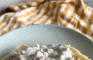 Biscuits and Gravy (High Protein)