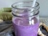 Blueberry Smoothie with Peanut Butter