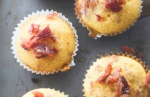 Maple-Bacon Cornbread Muffins
