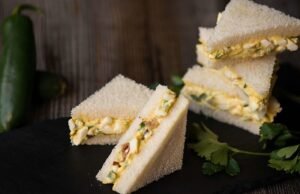 Mini Bacon Jalapeno Egg Salad Sandwiches