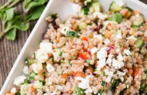 Mediterranean Farro Salad