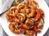 Grilled Shrimp and Shallots