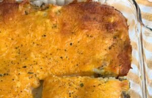 5 Ingredient Sausage Hash Brown Casserole