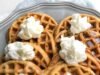 Easy Pumpkin Spice Waffles