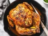 Roasted Chicken with Garlic Herb Butter