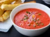 Tomato Strawberry Gazpacho