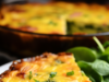 Crustless Spinach Quiche