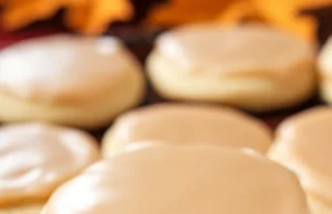 Maple Cookies with Maple Icing