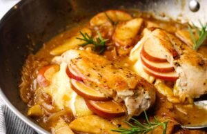 Apple Brie Stuffed Chicken