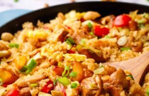 Teriyaki Chicken Fried Rice
