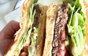 Air Fryer Frozen Burgers